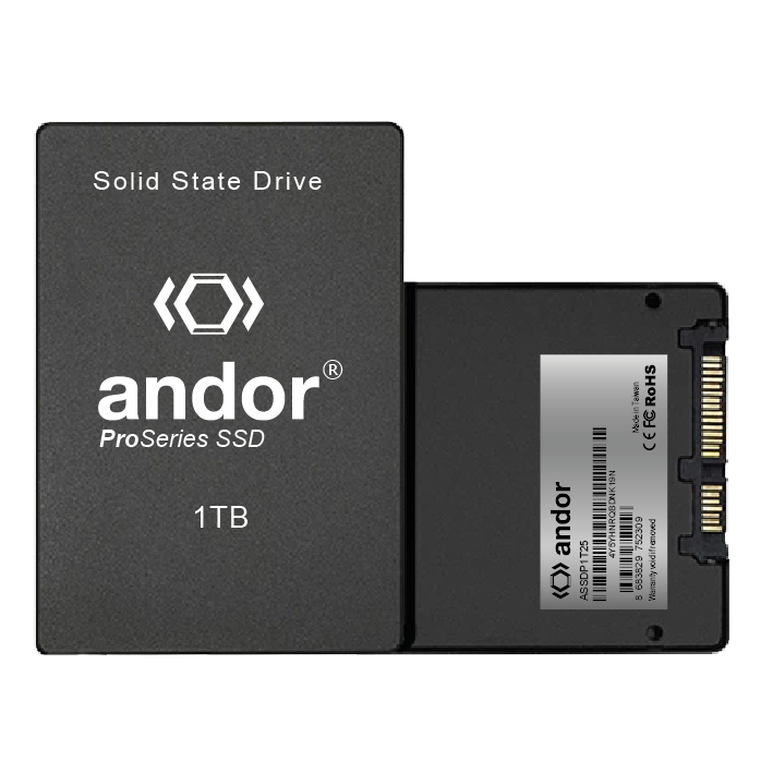 andor Pro Series 1TB 580/550MB/s 2.5″ SATA3 SSD (P/N: ASSDP1T25)